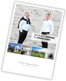 Brochure om Preben Jørgensen Huse